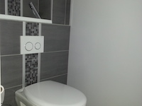 WiCi Bati Handwaschbecken auf Hänge WC - Herr und Frau L (Frankreich - 76)